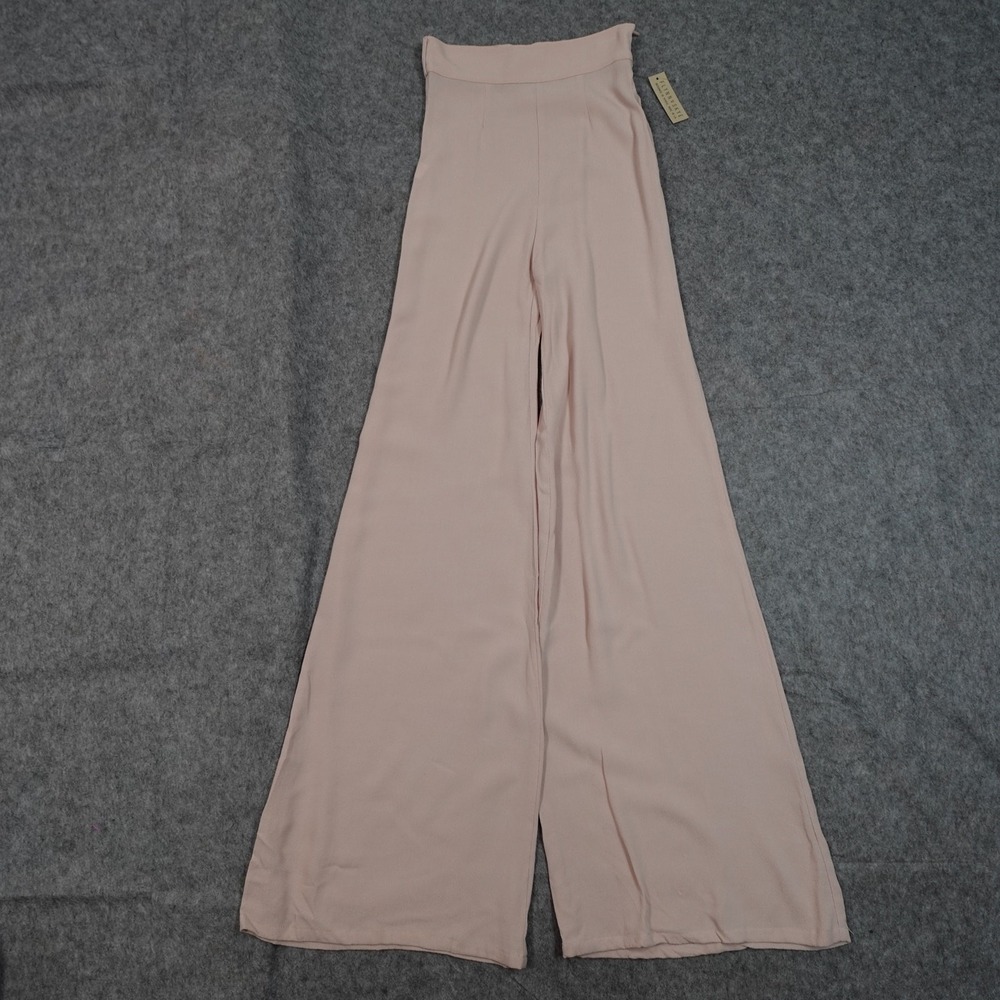Flynn Skye Pants Womens Extra Small NWT Murray Wide Leg Flowy Cotton Candy Pink
